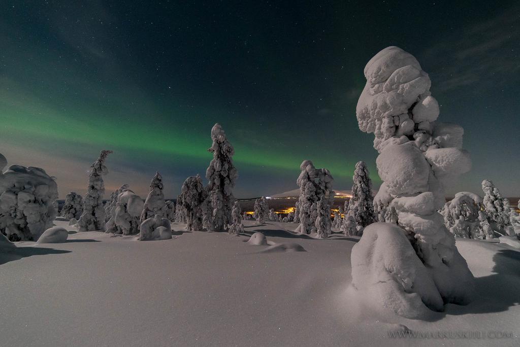 Villa Yllaeksen Yoepuu Äkäslompolo Exterior foto