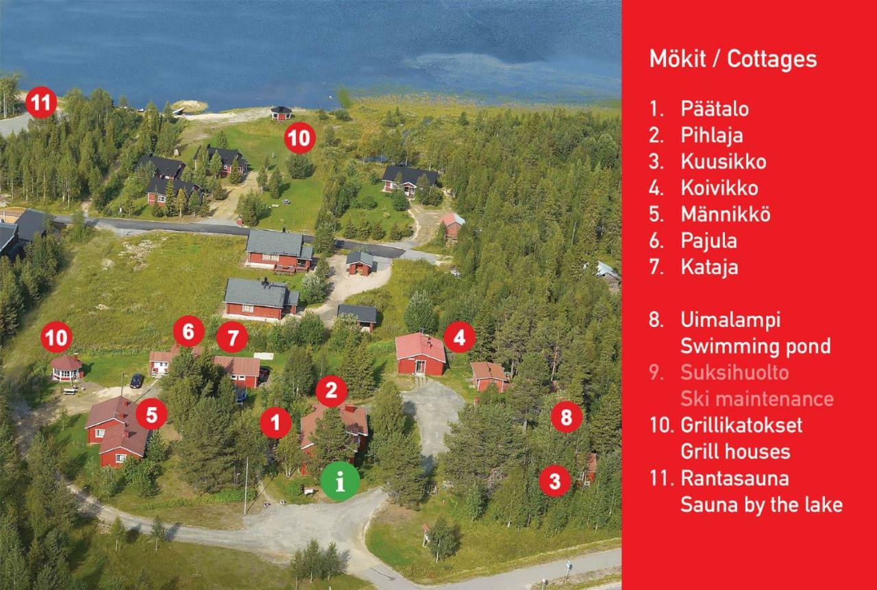 Villa Yllaeksen Yoepuu Äkäslompolo Exterior foto