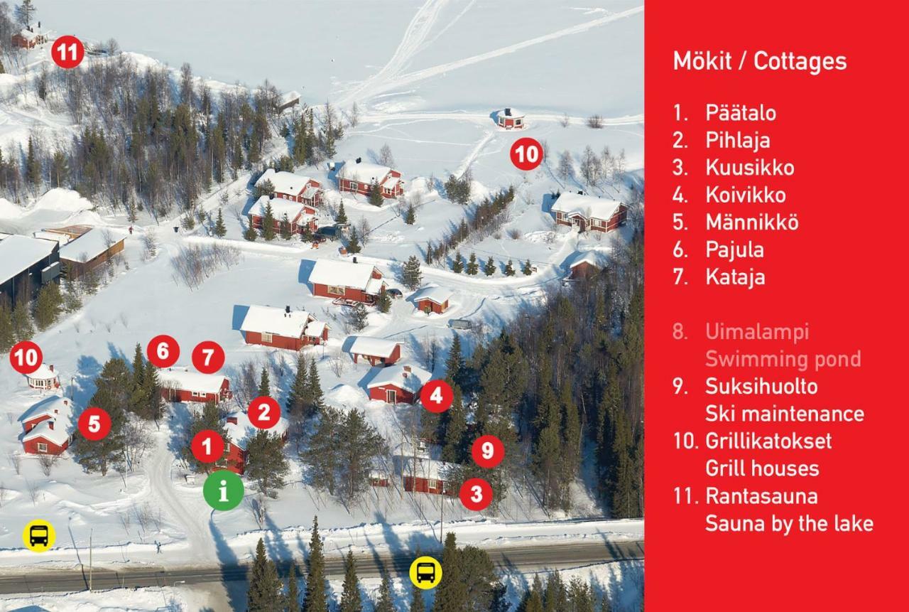 Villa Yllaeksen Yoepuu Äkäslompolo Exterior foto